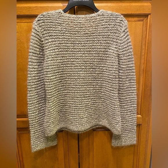 J Jill Knit Cotton Mohair Sweater Size Medium - Picture 3 of 4